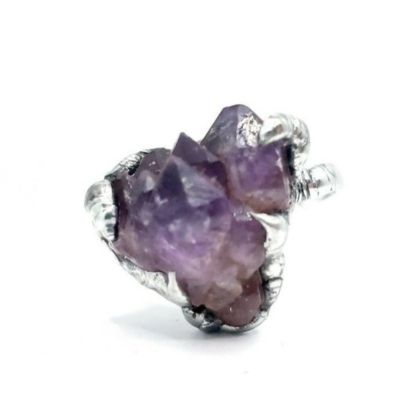 Amethyst crystal ring - Picture 10 of 12